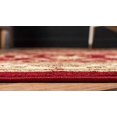 thumbnail image 3 of Unique Loom Voyage Collection Traditional Oriental Classic Intricate Design Area Rug, 7' 0 x 10' 0 Rectangular, Red/Tan, 3 of 5