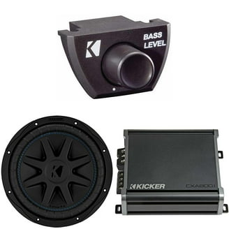 Kicker ZX1500.1 Car Stereo Zx Series Class D Mono 1500W Subwoofer