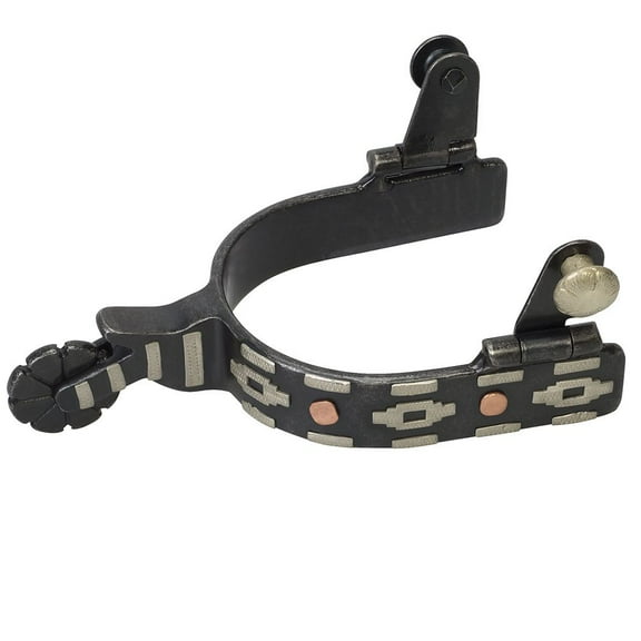 Weaver Leather Ladies Aztec w/Copper Dots Spur