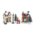 thumbnail image 4 of Conjunto De Pueblo De Navidad Escena De Navidad De Resina Pueblo Casas En Miniatura Iluminadas Con LED Pueblo Casas De Pueblo De Navidad Regalo ANGGREK Otros, 4 of 8