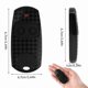 thumbnail image 2 of 3-Pack 433.92MHz Universal Gate Opener Remote Key Fob Replacement for Garage/Gate Systems, 2 of 5