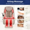 thumbnail image 5 of BestMassage SL Track Electric Shiatsu Full Body Zero Gravity Massage Chair, with Remote Controls Bluetooth Speaker Built-in Heat,Beige, 5 of 7