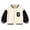 White, variant on Girls Jacket Kids Baby Boys Girls Baseball Jacket Y2K Varsity Jackets Letterman 2026 Fall Fashion Bomber Athletic Coat Black Size,3-6 Months