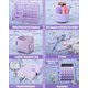 thumbnail image 4 of Organizadores y accesorios de escritorio LXEVIHK Purple, juego de 21 piezas, 4 of 7
