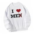 thumbnail image 1 of Sudadera para mujer, jersey, ropa de otoño, ropa de calle elegante, regalo, cuello redondo, camisetas de manga larga para caminar por la calle, , xxl, 1 of 10