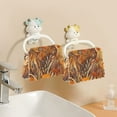 thumbnail image 6 of 6 Pieces of Kitchen Towels 11x11Inch Kitchen Dish Cloths Kitchen Dish Towels Reuseable Cleaning Cloths Prairie Brown Lion, 6 of 9