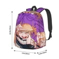 thumbnail image 5 of My Hero Academia Himiko Toga Backpack Schoolbag Laptop Daypack Large Capacity Adjustable Shoulders Travel Bag Knapsack Student Bookbag Satchel, 5 of 8