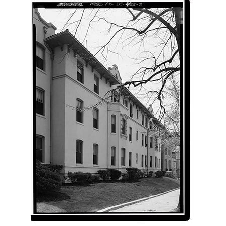 Historic Print, Cordova Apartments, 1908 Florida Avenue Northwest, Washington, District of Columbia, DC - 2, 16" x 20"