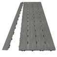 thumbnail image 3 of NewTechWood 1/6 ft. x 3 ft. Quick Deck Composite Deck Tile Straight Fascia in Westminster Gray (2-Pieces/Box), 3 of 4