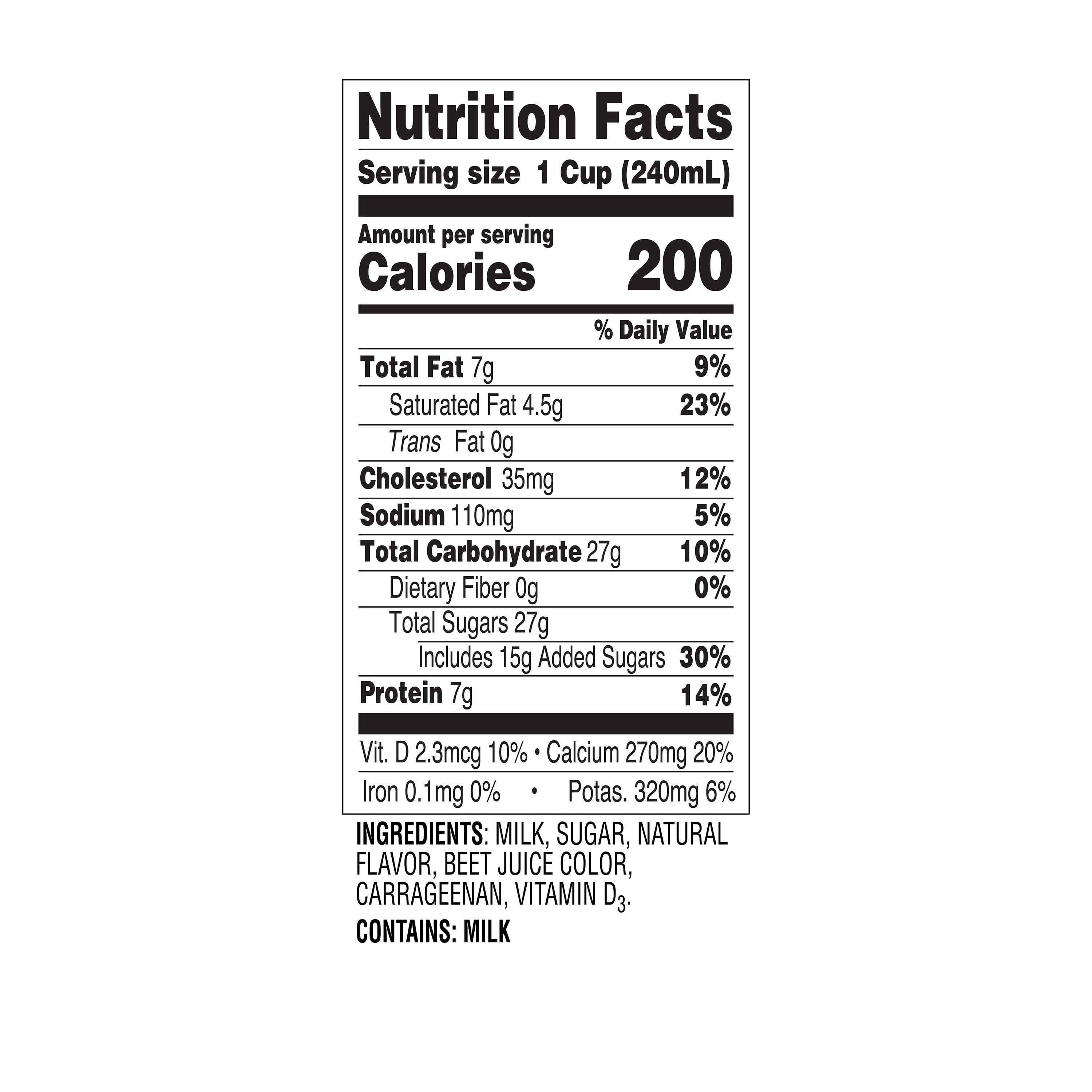Prairie Farms Dairy, Premium Strawberry Milk, Half Gallon, 64 Fl Oz