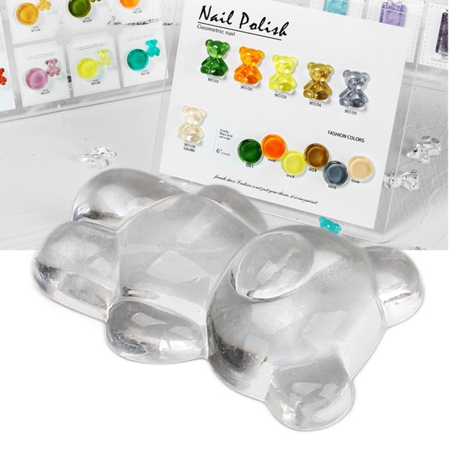 Tarjeta de color de esmalte de uñas tarjeta de color de acrílico portátil para arte de uñas para salón de uñas ANGGREK Otros