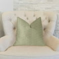 thumbnail image 2 of Plutus Alpine Maize Blue and Beige Luxury Throw Pillow 20"L x36"W, 2 of 3