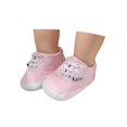 thumbnail image 3 of Xiaoxatg Baby Walking Sneakers For Development With Flexible Rubber Sole Ideal For Adventures And Growing Toddlers 12-18 Months Pink, 3 of 5