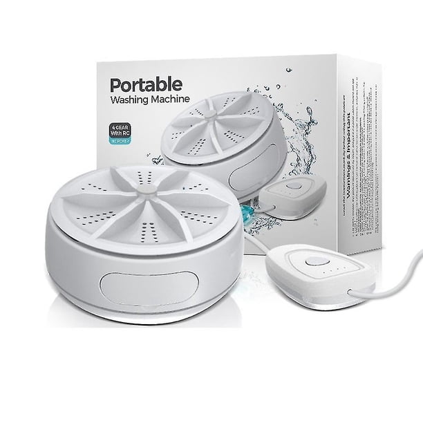 Mini lavadora ultrasónica portátil Compatible con Camping/hogar/viajes/apartamentos/dormitorios, máquina de limpieza Personal