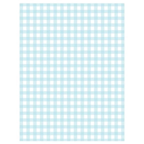 Bingham Plaid Chocolate Transfer Sheet, by Tnct.