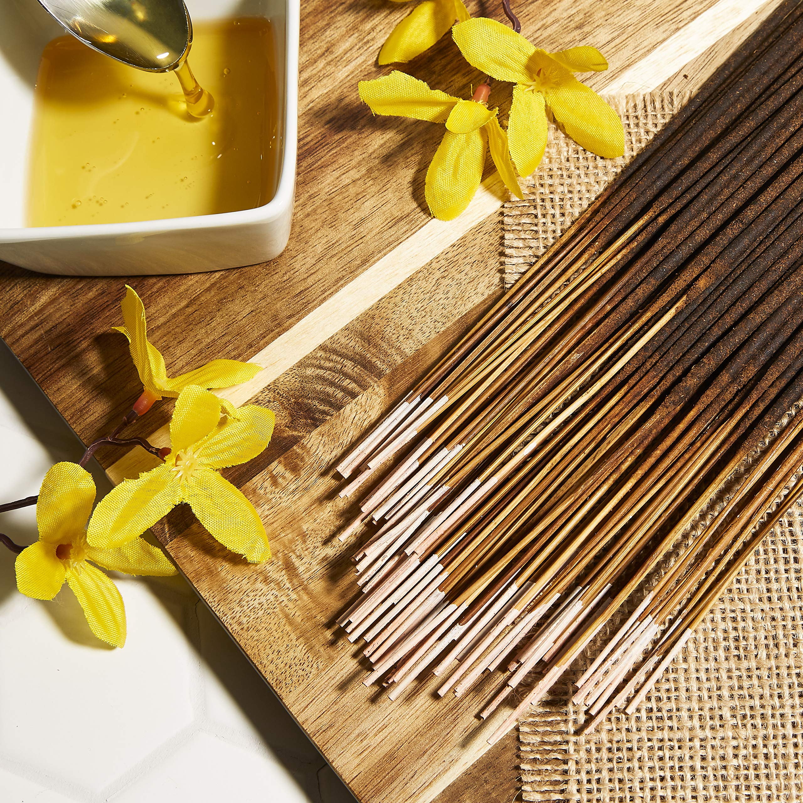 Wild Berry Honeysuckle Incense Sticks, 100 Count Hand-Dipped Aromatic Incense