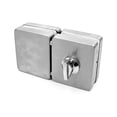 thumbnail image 5 of Cerradura de puerta de vidrio única cuadrada de seguridad de hierro inoxidable 1007 con llave, 5 of 5