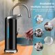 thumbnail image 5 of Dispensador automático de jabón de acero inoxidable, dispensador desinfectante sin contacto con sensor infrarrojo, interruptor ajustable y bajo, 5 of 5