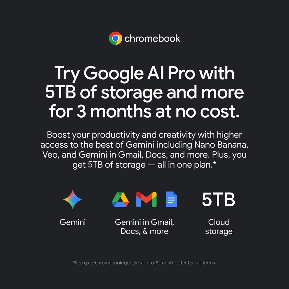 Acer Chromebook 315 15.6" Touchscreen Laptop FHD 1920x1080 Intel N50 8GB RAM 128GB Flash ChromeOS