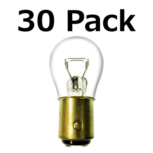 Box Of 30 1157 Lamp Auto Bulb Automotive Lightbulb Brass Dual Filament Bay15d Walmart Com Walmart Com