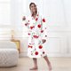 thumbnail image 5 of Ropa de cama Ropa infantil Albornoz grueso con capucha alargado Pijamas de terciopelo para niñas Camisón de poliéster para niñas, 5 of 7
