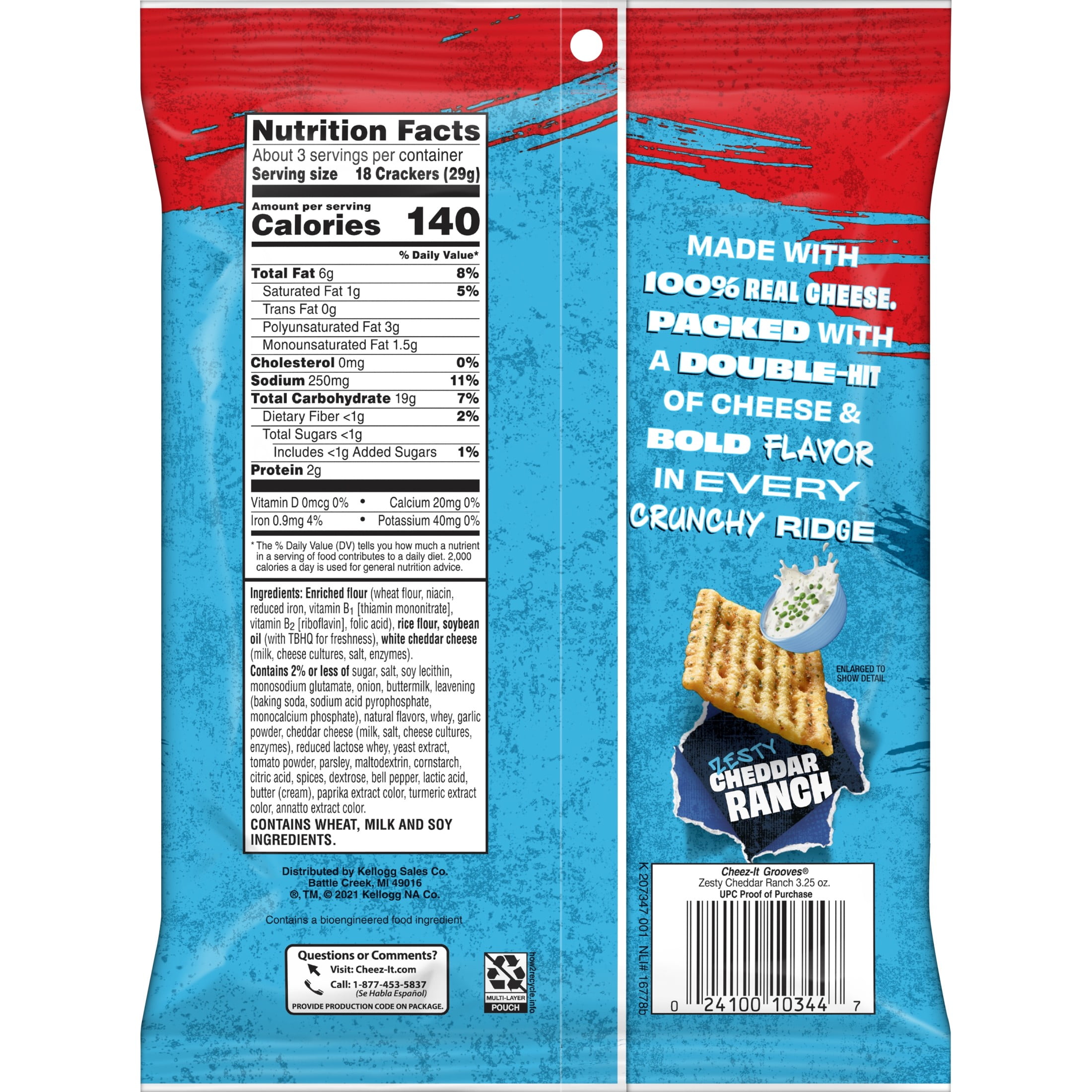 Cheez It Grooves Ranch