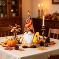 thumbnail image 4 of Thanksgiving Gnome Decorations,Handmade Gnome Doll Decor Toy | Gnomes Ornaments with Pumpkin Corn Maple Leaves | Fall Gifts for Shelf Display, 4 of 7