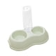 thumbnail image 2 of Juego de tazones de agua y comida para mascotas, de fondo antideslizante, dispensador de agua para cachorros, tazones dobles para gatos y Verde Sunnimix Dispensador de cuencos para mascotas, 2 of 8