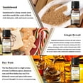 thumbnail image 7 of EUQEE 6pcs Premium Fragrance Oils Spice Gift Set, Sandalwood, Harvest Spice, Gingerbread, Pumpkin Pie, Bay Rum, Snickerdoodle, 7 of 7