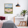 thumbnail image 3 of Stupell Industries Transitional Heart Shaped Flower Field Gold Floating Frame Canvas Art, 17 x 21, by The Prints Vibe, 3 of 8