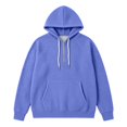 thumbnail image 4 of Bainana Half Zip Hoodies For Mens Long Sleeve Relaxed Hoody Solid Color Hooded Tops Office Wear Fall Outfit Size Xl, 4 of 4