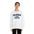 thumbnail image 3 of Aspen Colorado CO Trip Vacation Sweatshirt, Gifts, Crewneck, 3 of 4