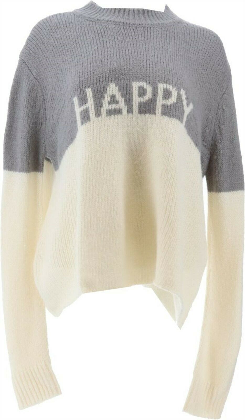 Peace Love World Intarsia Sweater Women 