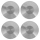 thumbnail image 2 of Tapa de brida ciega de brida en blanco, tapón de placa ciega de acero inoxidable para accesorios sanitarios para aplicaciones de vacío, usos industriales, 4 Uds., 2 of 6