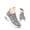 Grey, variant on ibiyuan Womens Orthopedic Walking Shoes Mesh Knitted Woven Walking Shoes Women Arch Support on Womens Platform Sneakers Lightweight Hands-Free Mary Jane Shoes Foam Shoes
