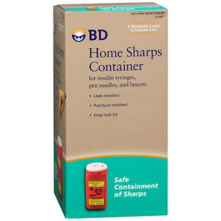 UPC 382903234875 product image for BD Home Sharps Container - Each | upcitemdb.com
