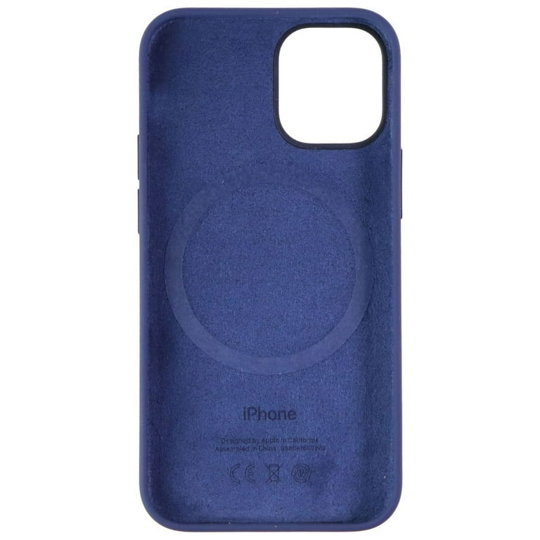 iPhone 12  12 Pro Silicone Case with MagSafe - Deep Navy - Apple