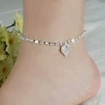 thumbnail image 2 of Anklet Five-pointed Star Pendant Adjustable Jewelry Rhinestone Inlaid Foot Chain for Women, 2 of 8