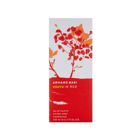 Armand Basi Fragrance - Happy In Red by ARMAND BASI 3.4oz/100ml Edt Spray for Women