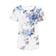 thumbnail image 4 of Fiudx Liquidación de Ahorros de Verano Tops Estampados Informales de Manga Corta con Cuello Redondo y Estampado Del Día de La Independencia para Mujer, 4 of 5