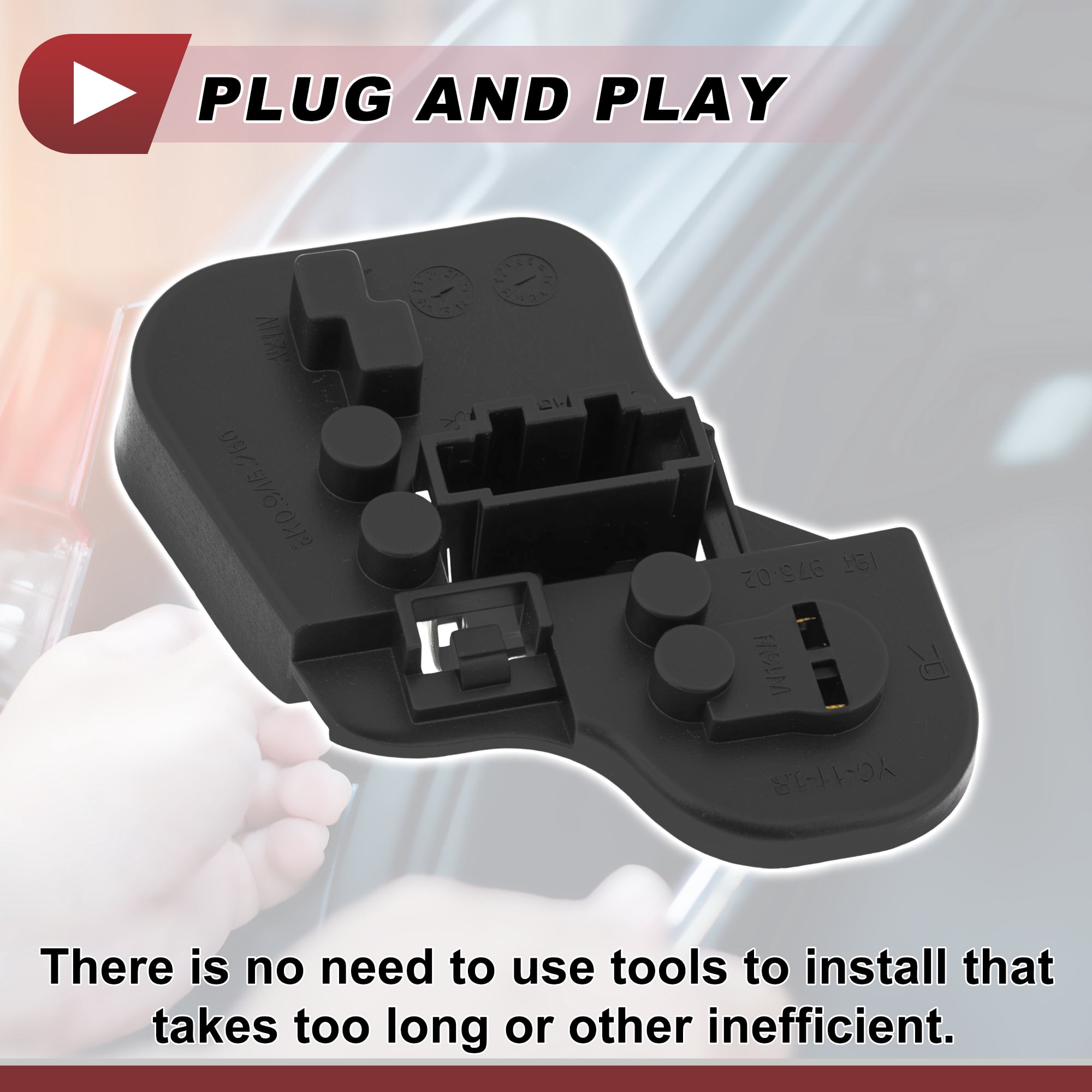 Unique Bargains Right Taillight Socket for Volkswagen Golf 6 (5K) 2009-2013