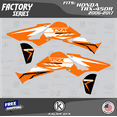 thumbnail image 3 of Kalair GFX Graphics Kit for Honda TRX450R (2006-2017) Factory Series, 3 of 4