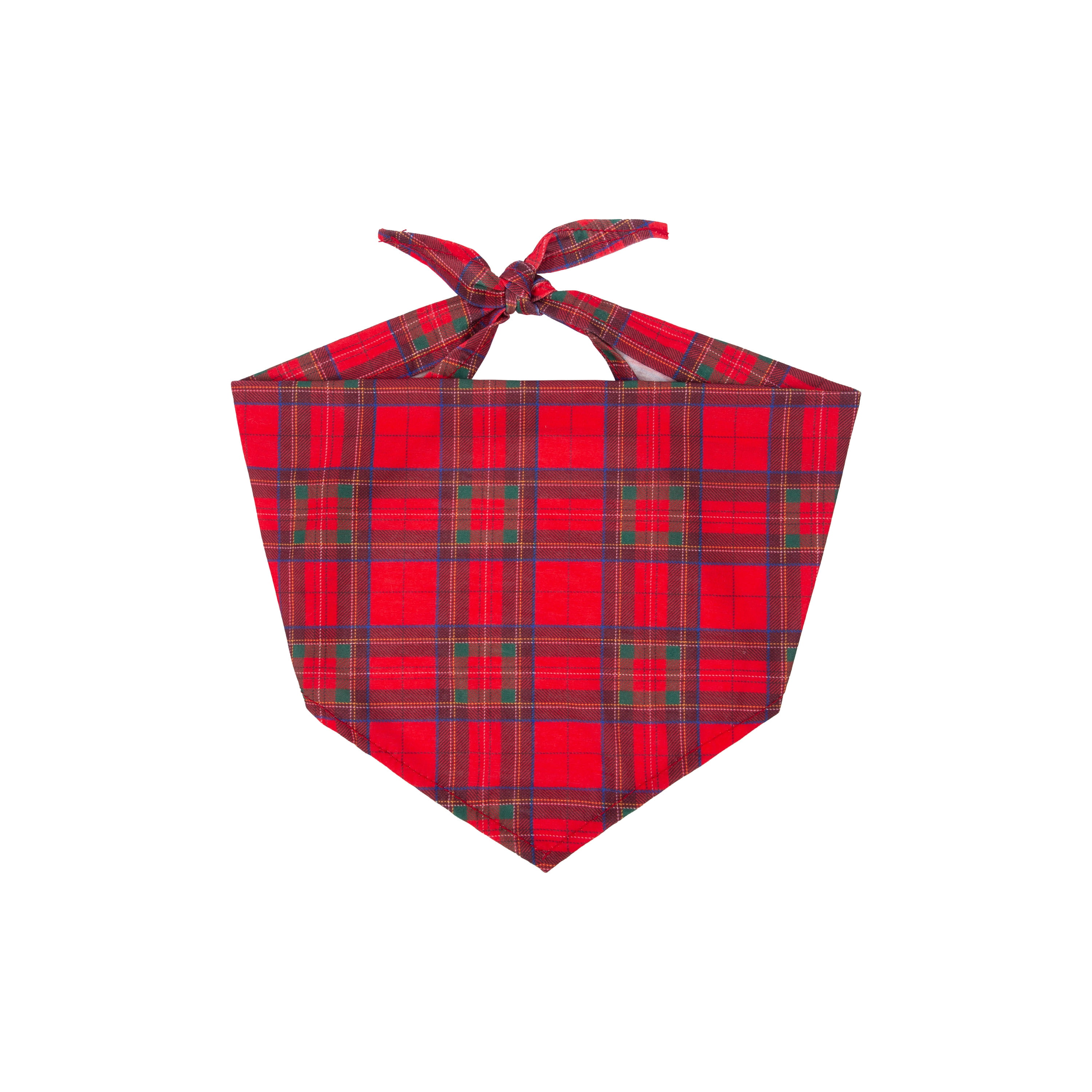 One Paw, Holiday Bandana, Dog Accessory, Festive Fashion Wear, Red