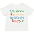 thumbnail image 3 of Inktastic North Carolina Grandma Loves Me Boys or Girls Toddler T-Shirt, 3 of 5