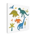 thumbnail image 2 of Fiorella Surface Design 'Dino Illustrations 18' Canvas Art, 2 of 3