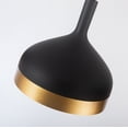 thumbnail image 2 of SC13354BK Artcraft Lighting Dash - 4 Light Island In Modern Style-8 Inches Tall and 8 Inches Wide-Black/Gold Finish, 2 of 5