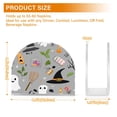 thumbnail image 4 of Standing Dining Table Napkin Holder, Napkin Holder for Table Kitchen Acrylic Paper Tissue Organization, Cartoon Halloween Elements, 4 of 9