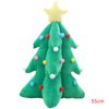 35CM/55CM Christmas Tree Music Sound Flashing Toys Decoration Doll Plush Living Festive Light Up Room LED Stuffed Home Bedroom