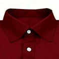 thumbnail image 4 of AnuYalue Mens Dress Shirts Lightweight Wrinkle-Free Business Shirt Long Sleeve Button Down Tops Casual Regular Fit T-Shirt, 4 of 6