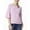 Pink Lotus/NYC White, variant on JONES NEW YORK Womens Blue Striped Bell Sleeve Crew Neck Top S